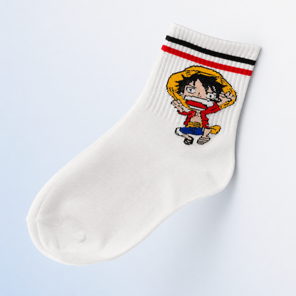 5 Pares de calcetines de One Piece
